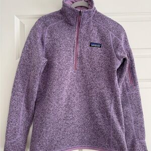 Patagonia Better Sweater Lavender 1/4 Zip